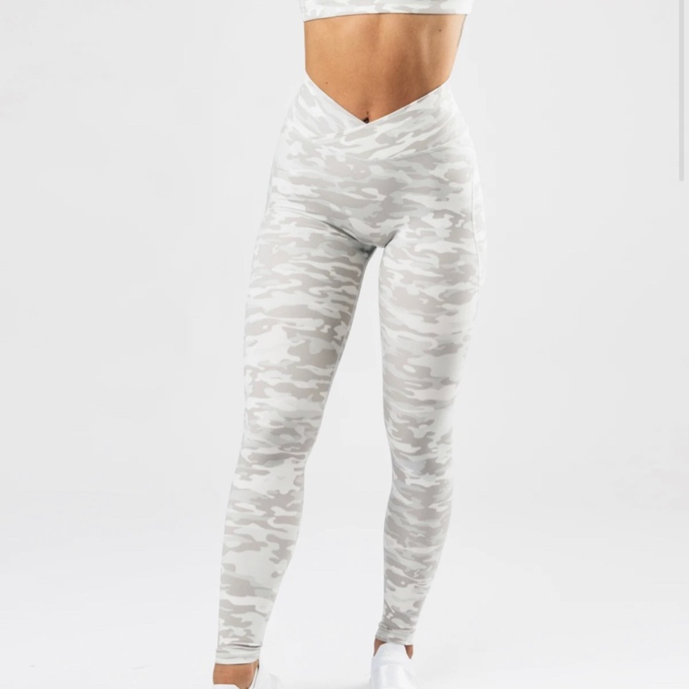 Camo surface leggings new from alphalete!